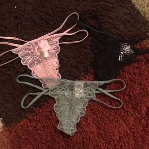 Victoria’s Secret PINK thong set